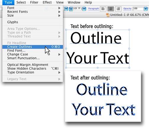 Outlining+Fonts